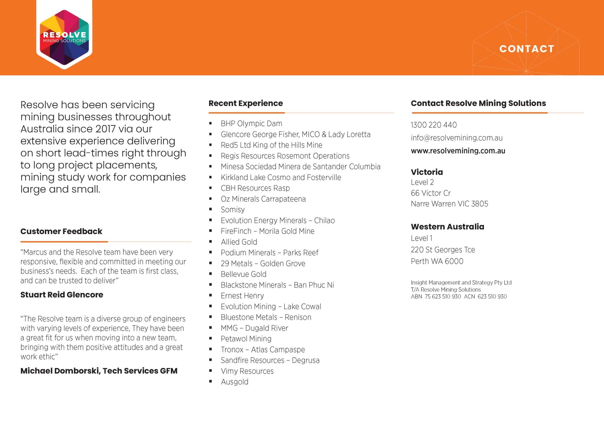 Capabilities Statement 2022